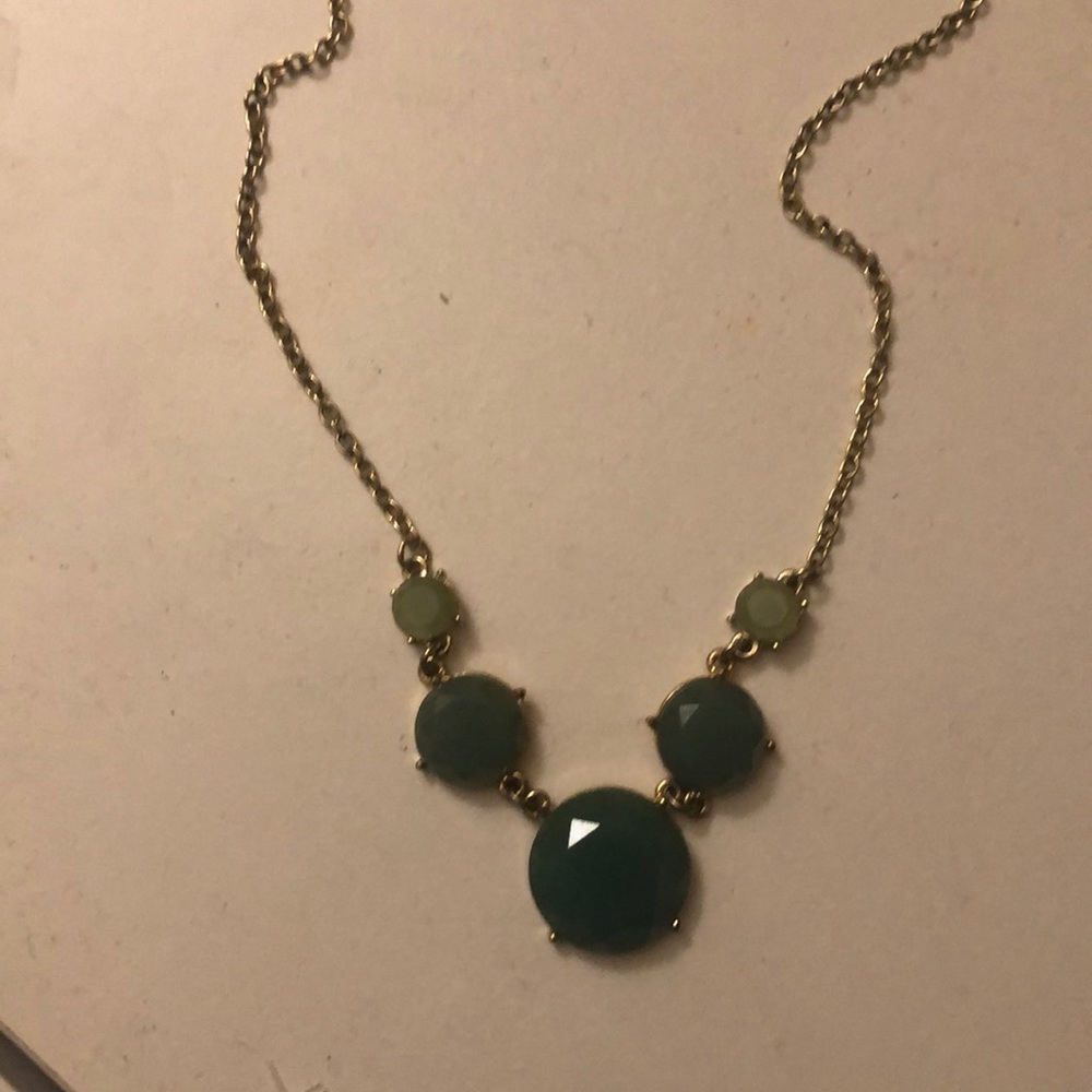 Turquoise statement necklace
